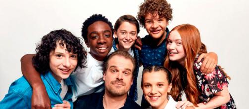 El elenco de Stranger Things lleno de juventud