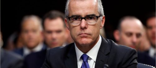 Andrew McCabe who has collected $550,000 for his legal action. Photo-( image credit-Wochitnews-Youtube.com)