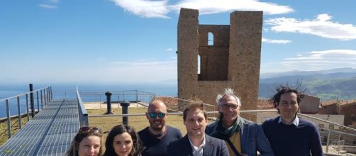 Foto: sopralluogo alla Torre delle Stelle - Museo Maurolico per la nuova gestione