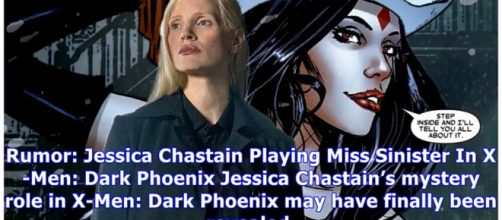 Rumor: Jessica Chastain Playing Miss Sinister In X-Men: Dark Phoenix [Image Credit: BrideSide/YouTube screencap]