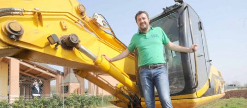 Salvini vuole la ruspa contro i campi rom e gli zingari