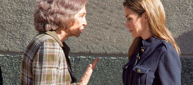 Doña Sofía y la reina Letizia en imagen Doña Sofía y la reina Letizia en imagen