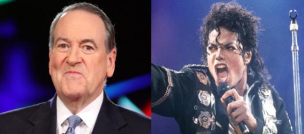Mike Huckabee, Michael Jackson, via Twitter Mike Huckabee, Michael Jackson, via Twitter