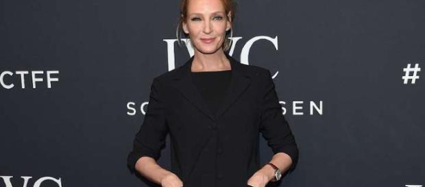 Uma Thurman está de vacaciones en el Caribe Uma Thurman está de vacaciones en el Caribe