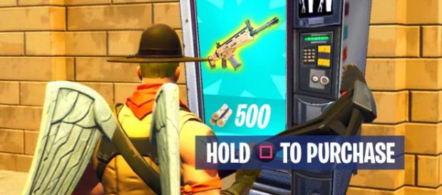 Vending machines are coming to "Fortnite Battle Royale." Image Credit: Own work Vending machines are coming to "Fortnite Battle Royale." Image Credit: Own work