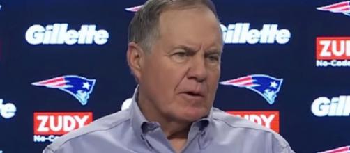 Patriots head coach Bill Belichick will now buckle down to work. - [Image Credit: NFL World / YouTube screencap]