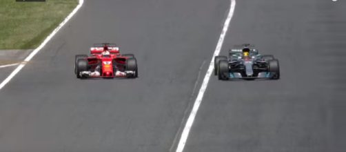 Lewis Hamilton is back on top. [image source: Formula 1 - YouTube]