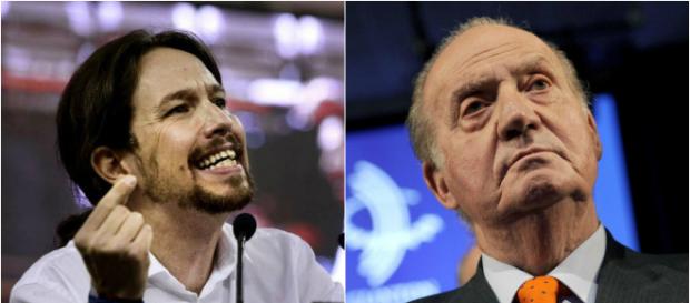 Pablo Iglesias y Juan Carlos I en imagen Pablo Iglesias y Juan Carlos I en imagen