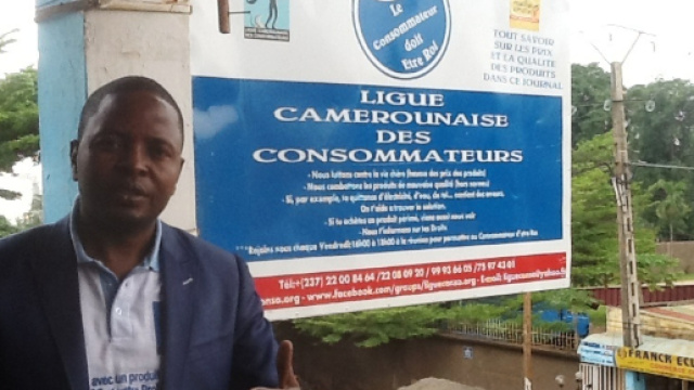 Le pr&eacute;sident r&eacute;&eacute;lu de la LCC Delor Magellan Kamseu Kamgaing