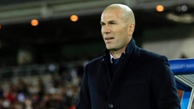 Zinedine Zidane, allenatore del Real Madrid C.F.
