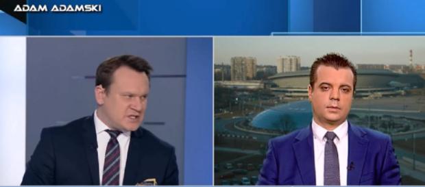 Dominik Tarczyński kontra poseł Nowoczesnej Paweł Kobyliński. Dominik Tarczyński kontra poseł Nowoczesnej Paweł Kobyliński.