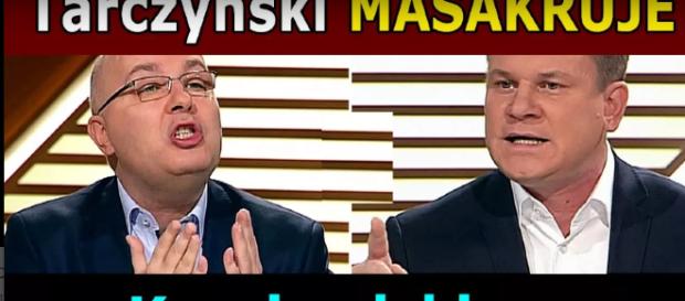 Dominik Tarczyński kontra Robert Kropiwnicki. Dominik Tarczyński kontra Robert Kropiwnicki.