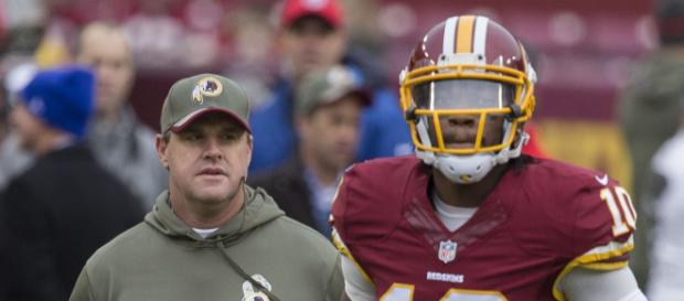 Robert Griffin III (right) - Keith Allison via Flickr Robert Griffin III (right) - Keith Allison via Flickr