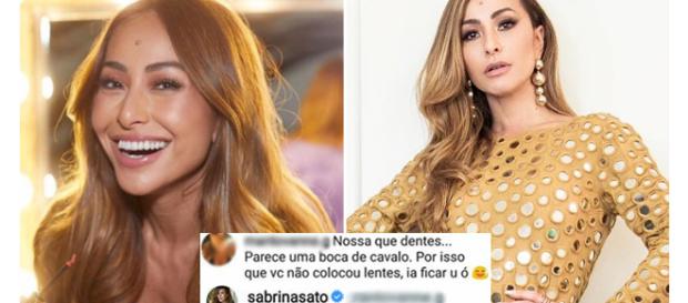 Sabrina foi bastante educada na resposta ( Reprodução - Instagram ) Sabrina foi bastante educada na resposta ( Reprodução - Instagram )