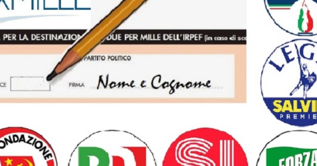2 per mille ai partiti politici: come funziona e come ...