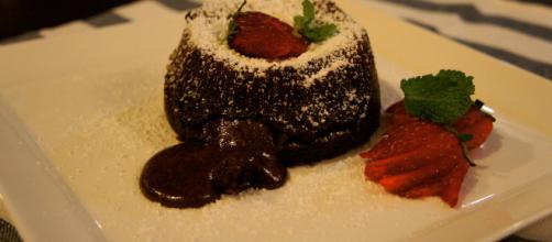Chocolate molten lava cake. - [Image via Flickr]