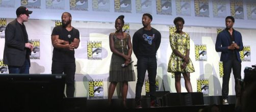 The cast of "Black Panther"at the San Diego Convention Center in California (Image credit – George Skidmore, Wikimedia Commons)