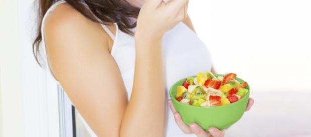 Uma boa alimentação na gravidez é importante. Uma boa alimentação na gravidez é importante.