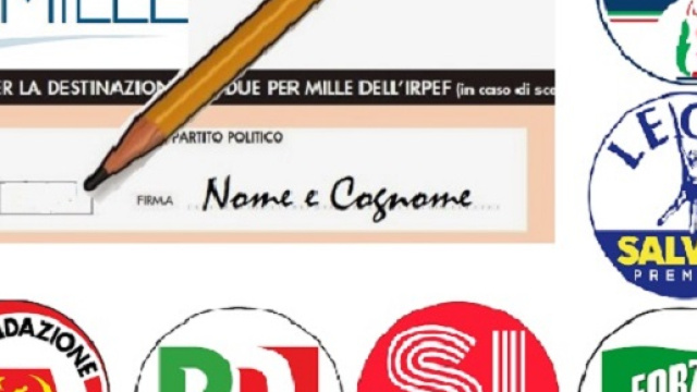 2x1000 ai partiti politici: ecco tutti i codici a cui poter donare nel 2018