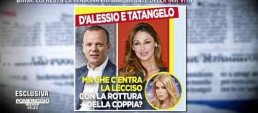 Addio tra Tatangelo e D'Alessio, cosa c'entra Loredana Lecciso? -
