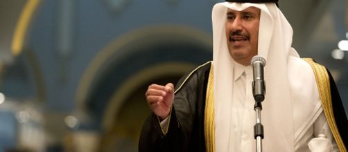 L'ex premier del Qatar sostiene l'esistenza dello stato ebraico.