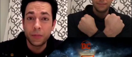 'Shazam!' star Zachary Levi shuts down negative comments on his suit. [Credit: Facebook/JusticeGods]
