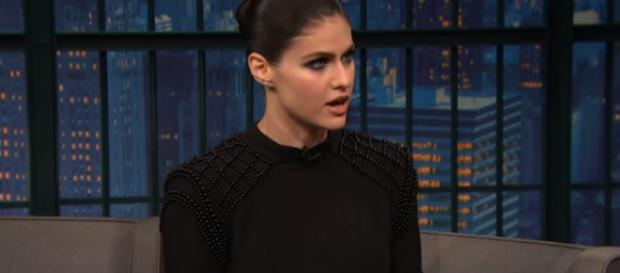 Alexandra Daddario ...Baywatch with Zac Efron Image credit - Late Night with Seth Meyers | YouTube Alexandra Daddario ...Baywatch with Zac Efron Image credit - Late Night with Seth Meyers | YouTube