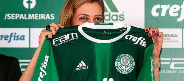 Leila Pereira é a maior investidora do clube Leila Pereira é a maior investidora do clube