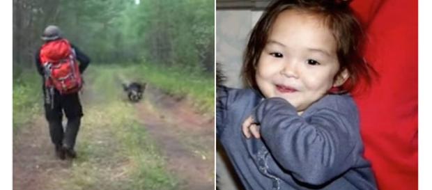 O cachorro salvou a vida dessa criança. O cachorro salvou a vida dessa criança.