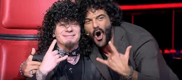 The Voice: J Ax e Francesco Renga The Voice: J Ax e Francesco Renga
