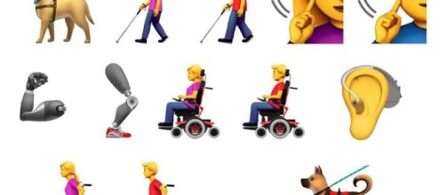 Apple crea nuevos emojis que representan a la comunidad incapacitada