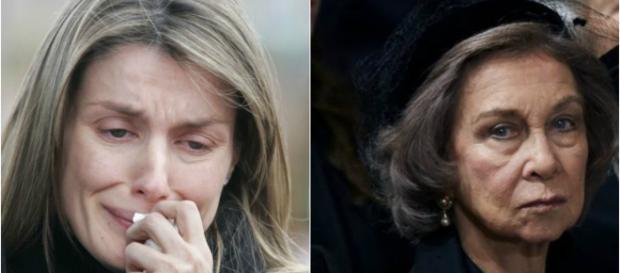 La reina Letizia y la reina emérita en imagen La reina Letizia y la reina emérita en imagen