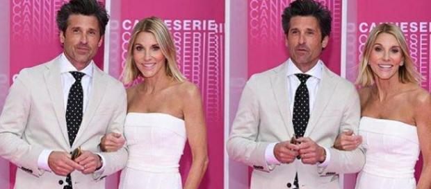 Patrick Dempsey con la moglie, Jillian Patrick Dempsey con la moglie, Jillian