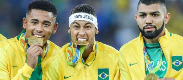 Três principais jogadores daquela Olímpiadas Três principais jogadores daquela Olímpiadas