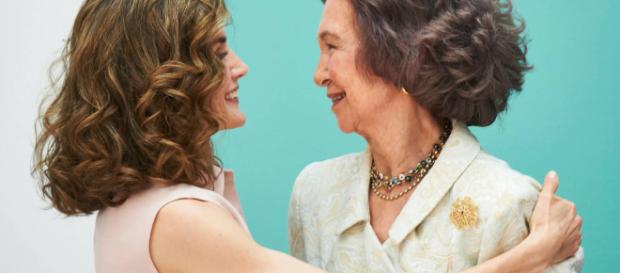 Las reinas Letizia y Sofía hacen las paces Las reinas Letizia y Sofía hacen las paces