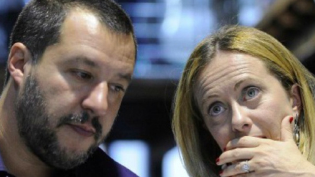 Matteo Salvini e Giorgia Meloni