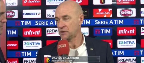 Davide Ballardini, allenatore del Genoa