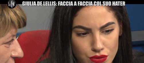 Giulia De Lellis ha incontrato il suo hater a Le Iene