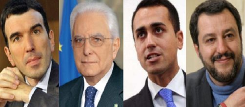 Martina, Mattarella, Di Maio e Salvini