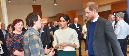 Prince Harry and Ms. Markle visit Catalyst Inc in North Ireland in March 2018 (Image credit – Northern Ireland Office, Wikimedia Commons)