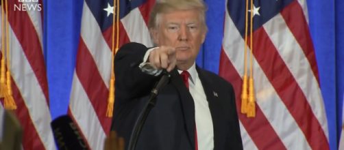 Trump warns Russia in a recent tweet to 'get ready.' [Image source: BBCNews/YouTube]