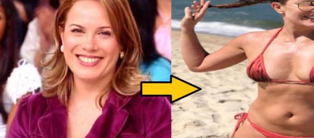 Atualmente na TV Gazeta, Regina Volpato recebeu elogios por foto de biquíni. Atualmente na TV Gazeta, Regina Volpato recebeu elogios por foto de biquíni.