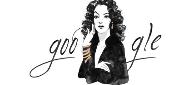 Google Doodle celebra 104 años de la diva mexicana. Google Doodle celebra 104 años de la diva mexicana.