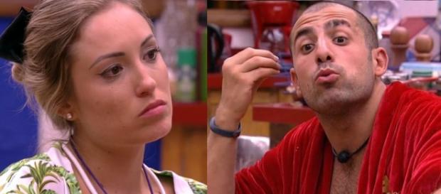 Kaysar e Jéssica conversam no BBB18 Kaysar e Jéssica conversam no BBB18