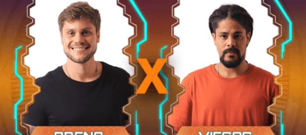 Paredão com Breno e Viegas será decidido hoje à noite Paredão com Breno e Viegas será decidido hoje à noite