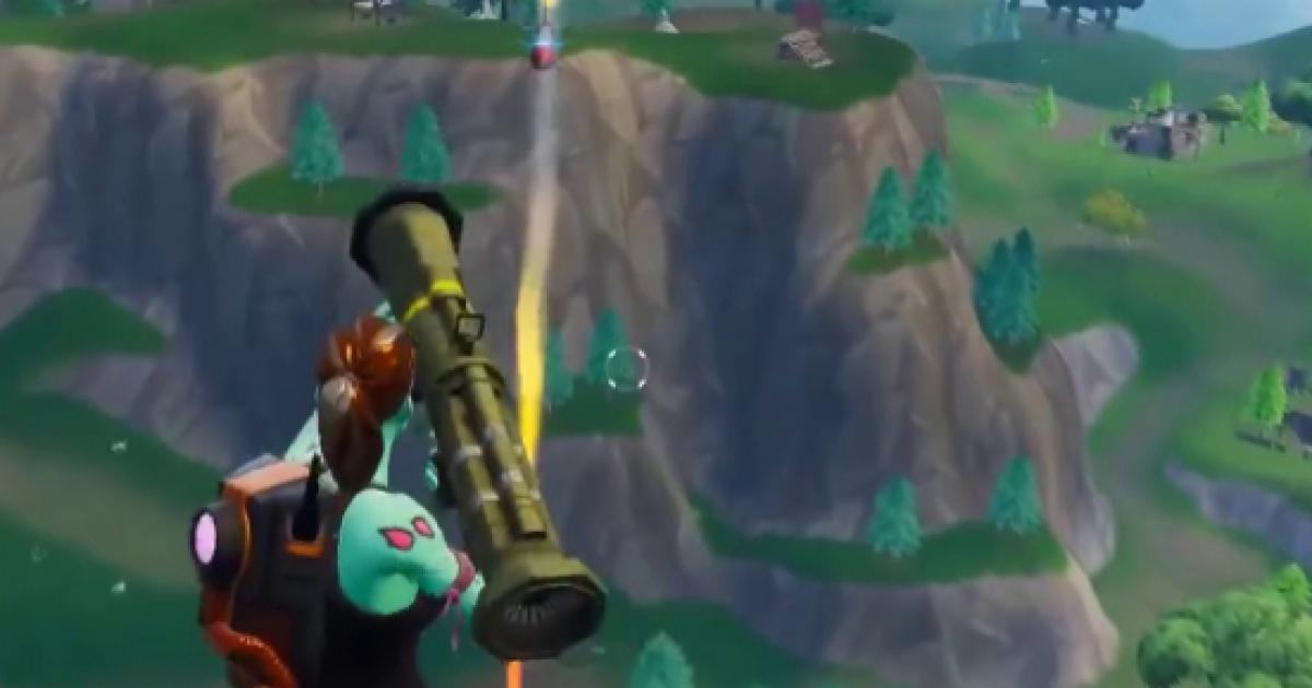 Watch Fortnite Players Compete For Longest Rocket Rides Across The Map - 