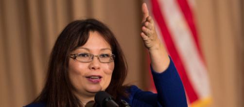 Tammy Duckworth gave birth while holding office. - [image source: U.S Department of Agriculture - Flickr]