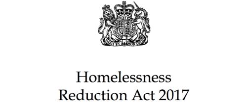 The Homelessness Reduction Act 2017 - gov UK