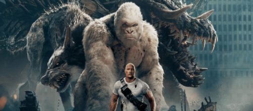 Dwayne Johnson fights a giant gorilla, wolf and alligator in new movie. Image Credit- Wikipedia Portugal