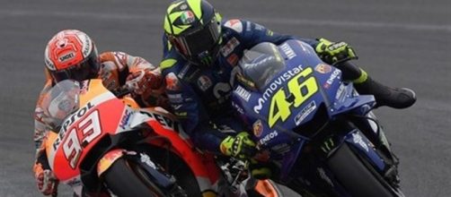 Gp d'Argentina, orrore Marquez: sperona Rossi, il pesarese cade - ilmattino.it